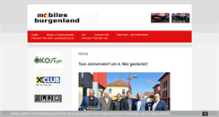 Desktop Screenshot of mobilesburgenland.eu